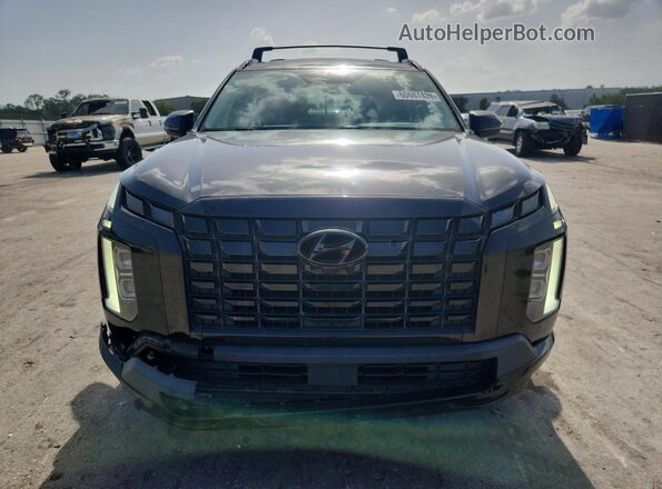 KM8R34GE3PU490424 2023 HYUNDAI PALISADE Black Widok z przodu