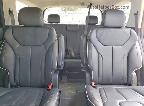 KM8R34GE4RU699786 2024 HYUNDAI PALISADE Black Widok tylnych siedzeń