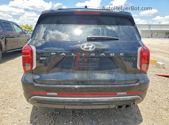 KM8R34GE4RU699786 2024 HYUNDAI PALISADE Black Widok z tyłu