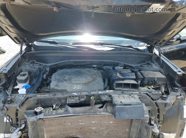 KM8R34GE4RU699786 2024 HYUNDAI PALISADE Black Widok komory silnika