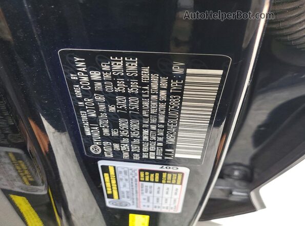 KM8R34HE8LU075883 2020 HYUNDAI PALISADE Gray Widok komory silnika