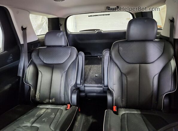 KM8R3DGE7SU831929 2025 HYUNDAI PALISADE Белый Вид задних сидений