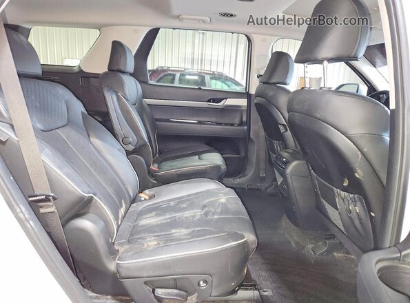 KM8R3DGE7SU831929 2025 HYUNDAI PALISADE Белый Вид задней части салона