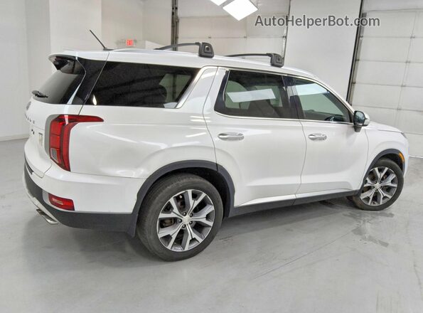 KM8R3DHE7MU254367 2021 HYUNDAI PALISADE Белый Задняя правая четверть