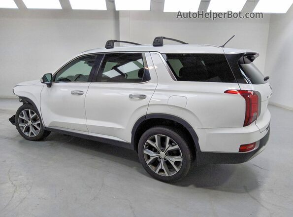 KM8R3DHE7MU254367 2021 HYUNDAI PALISADE Белый Задняя левая четверть