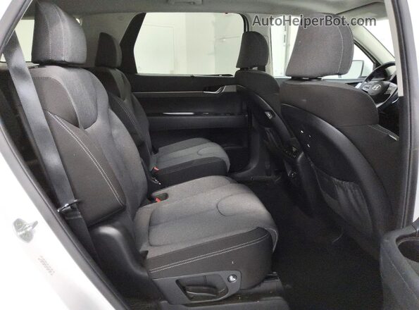 KM8R3DHE7MU254367 2021 HYUNDAI PALISADE Белый Вид задней части салона