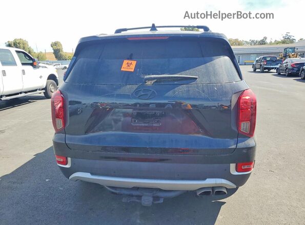 KM8R44HE2NU399671 2022 HYUNDAI PALISADE Black Vista trasera