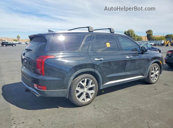 KM8R44HE2NU399671 2022 HYUNDAI PALISADE Black Trasero derecho