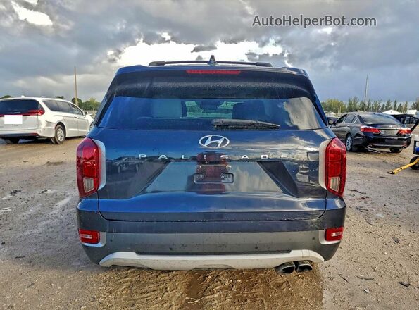 KM8R44HE5LU098678 2020 HYUNDAI PALISADE Black Вид ззаду