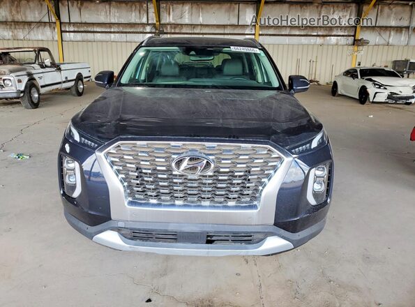 KM8R44HE6LU153803 2020 HYUNDAI PALISADE Black Դիմացի տեսք