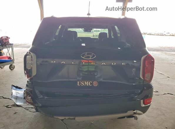 KM8R44HE6LU153803 2020 HYUNDAI PALISADE Black Հետևի տեսք