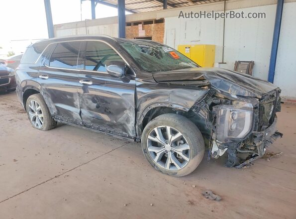 KM8R44HE8LU147775 2020 HYUNDAI PALISADE Black წინა მარჯვენა