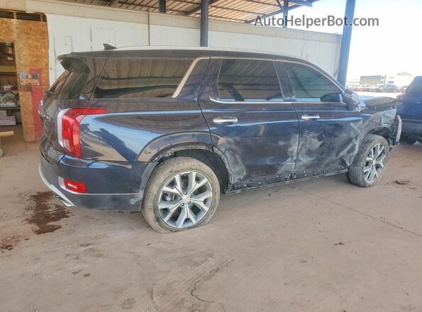 KM8R44HE8LU147775 2020 HYUNDAI PALISADE Black უკანა მარჯვენა