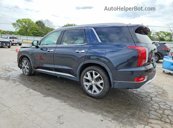 KM8R44HEXLU039058 2020 HYUNDAI PALISADE Blue უკანა მარცხენა