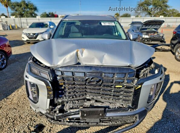 KM8R4DGE8RU751983 2024 HYUNDAI PALISADE Silver Դիմացի տեսք