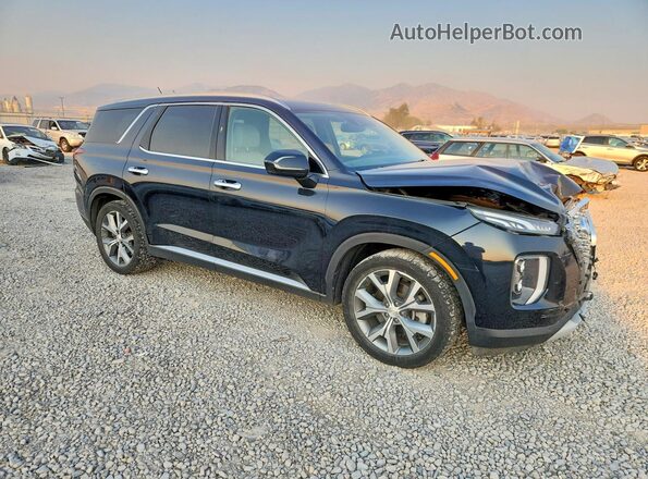 KM8R4DHE0LU073123 2020 HYUNDAI PALISADE Black წინა მარჯვენა