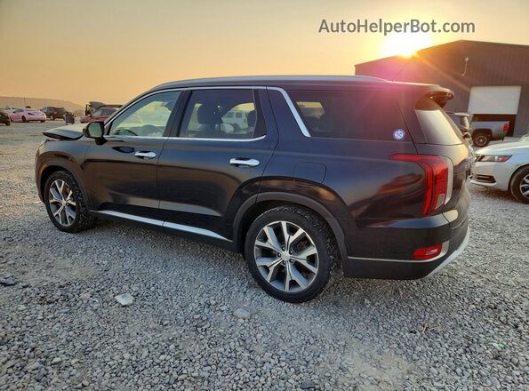 KM8R4DHE0LU073123 2020 HYUNDAI PALISADE Black უკანა მარცხენა