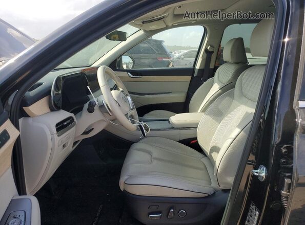 KM8R54GE2RU672564 2024 HYUNDAI PALISADE Charcoal Vista interior delantera