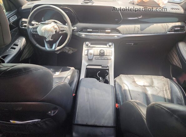 KM8R54HE0LU129221 2020 HYUNDAI PALISADE Black Вид панелі приладів
