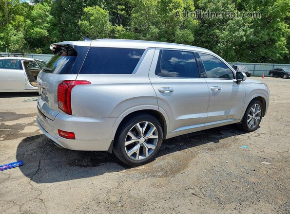 KM8R54HE4MU335465 2021 HYUNDAI PALISADE Silver Trasero derecho