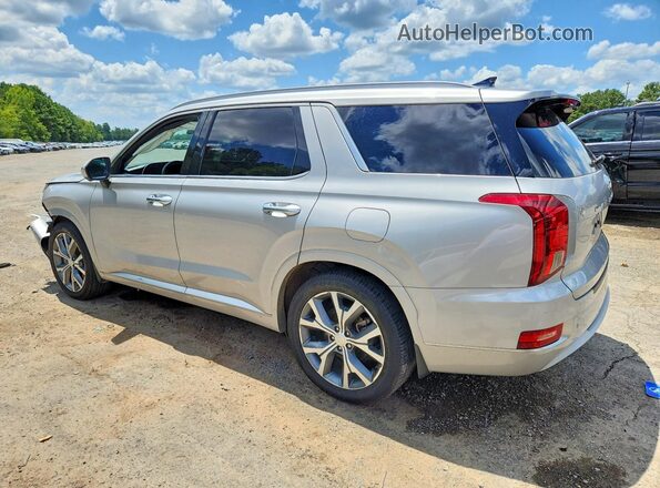 KM8R54HE4MU335465 2021 HYUNDAI PALISADE Silver Trasero izquierdo