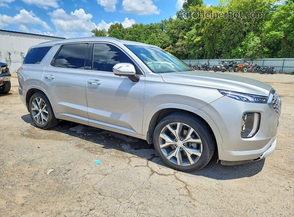 KM8R54HE4MU335465 2021 HYUNDAI PALISADE Silver Delantero derecho