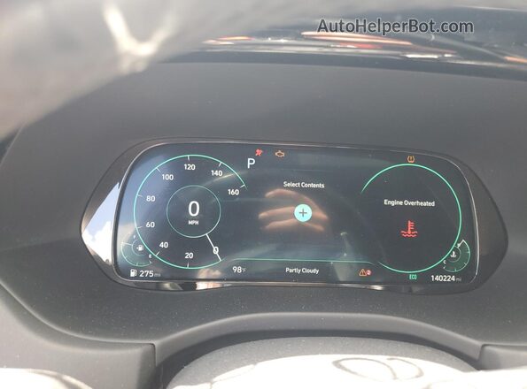 KM8R54HE8LU048841 2020 HYUNDAI PALISADE Purple Instrument cluster view