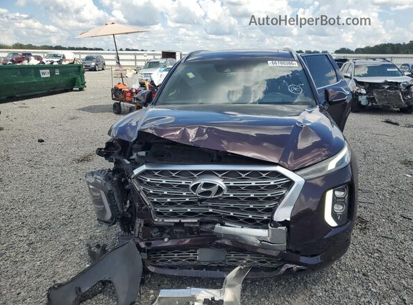 KM8R54HE8LU048841 2020 HYUNDAI PALISADE Purple Front view
