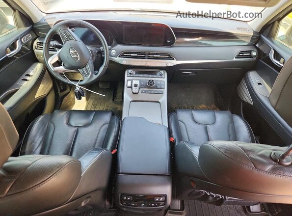 KM8R5DHE9MU178967 2021 HYUNDAI PALISADE Gray Vista del salpicadero