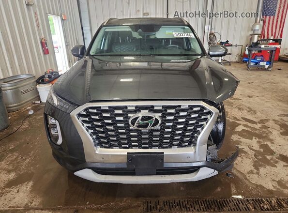 KM8R5DHE9MU244854 2021 HYUNDAI PALISADE Gray Widok z przodu