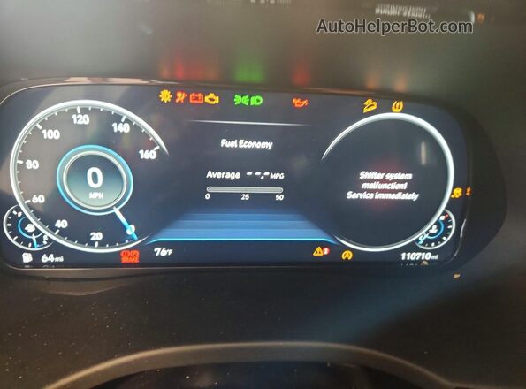 KM8R5DHE9MU244854 2021 HYUNDAI PALISADE Gray Widok zestawu wskaźników