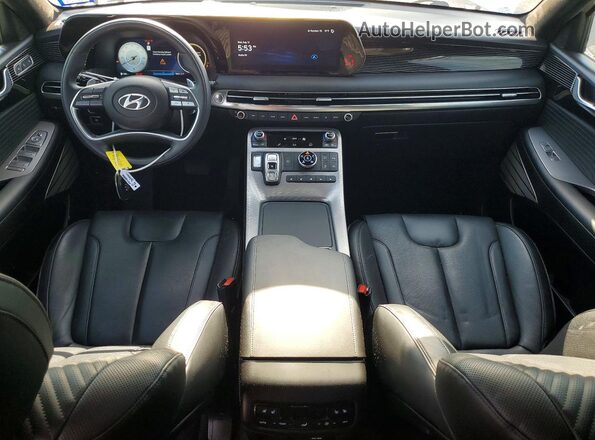 KM8R7DGE3RU763224 2024 HYUNDAI PALISADE Silver Widok deski rozdzielczej