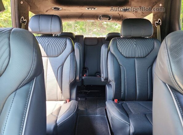 KM8R7DGE7RU746717 2024 HYUNDAI PALISADE Черный Вид задних сидений
