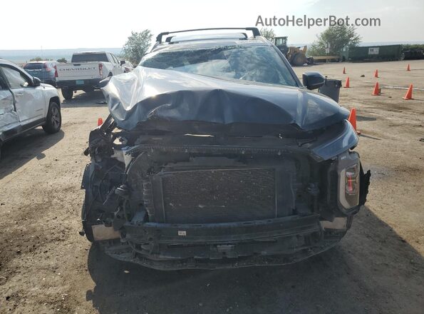 KM8R7DHEXNU416756 2022 HYUNDAI PALISADE Black Դիմացի տեսք