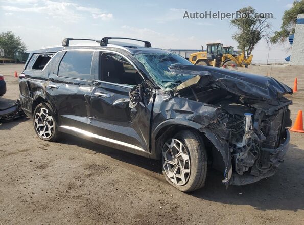 KM8R7DHEXNU416756 2022 HYUNDAI PALISADE Black Առջևի աջ