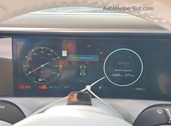KM8RLESA2TU093551 2026 HYUNDAI PALISADE Серый Вид щитка приборов