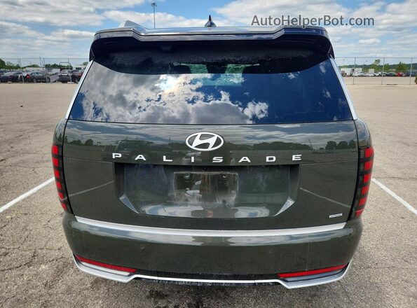KM8RMES2XTU024841 2026 HYUNDAI PALISADE Green Հետևի տեսք