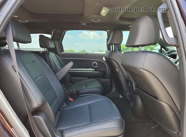 KM8RMESA0TU036908 2026 HYUNDAI PALISADE Maroon Vista interior trasera