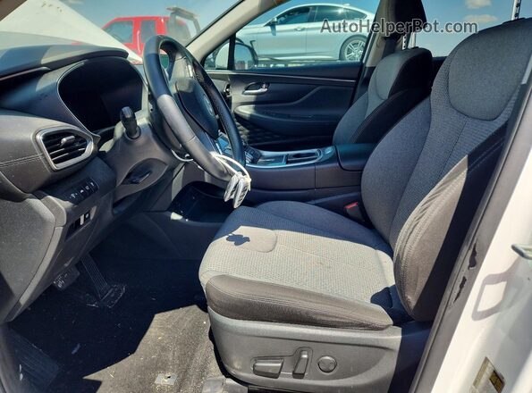 KM8S2DA13NU052980 2022 HYUNDAI SANTA White Vista interior delantera