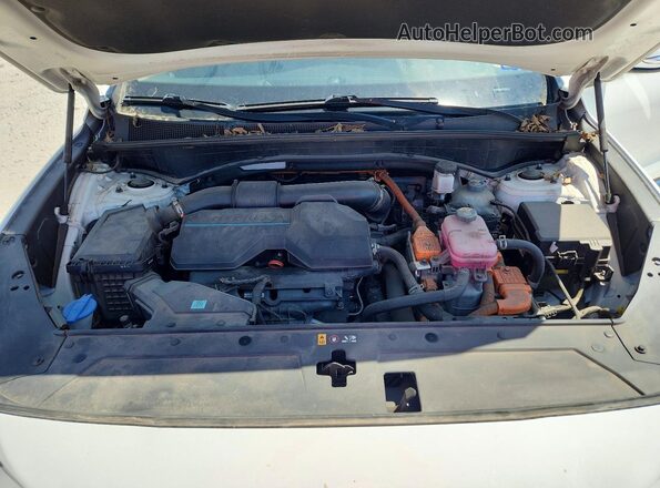 KM8S2DA13NU052980 2022 HYUNDAI SANTA White Vista interior trasera