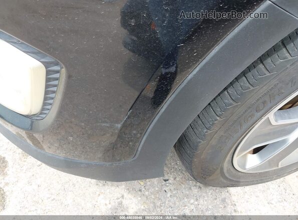 KM8SM4HF5GU154151 2016 HYUNDAI SANTA FE Black Вид спереду