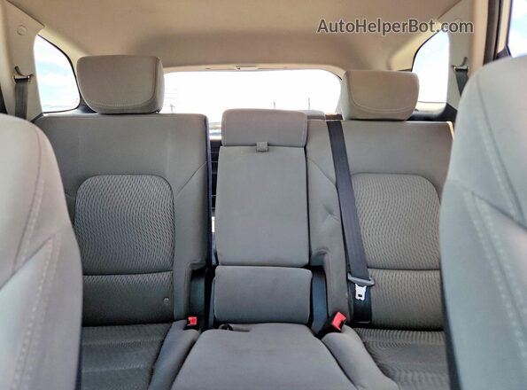 KM8SM4HF8GU154757 2016 HYUNDAI SANTA Silver Հետևի նստատեղերի տեսք