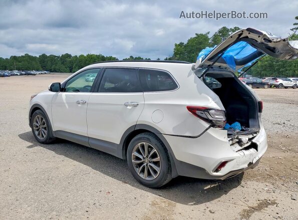 KM8SMDHF8JU283475 2018 HYUNDAI SANTA White Tył lewy