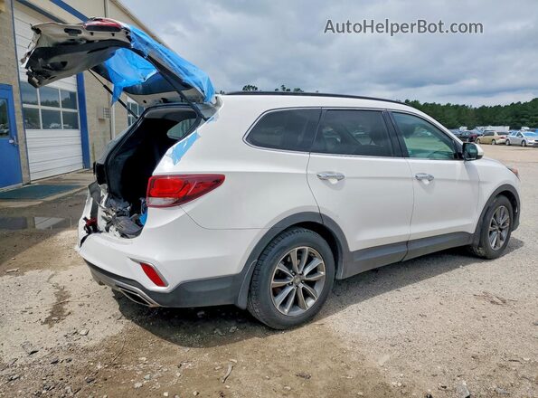 KM8SMDHF8JU283475 2018 HYUNDAI SANTA White Tył prawy