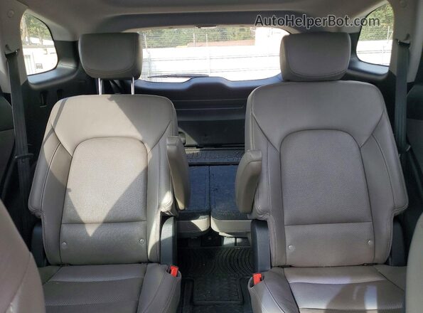 KM8SR4HF1HU224697 2017 HYUNDAI SANTA Silver Vista de los asientos traseros