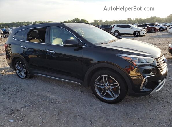 KM8SR4HF2JU269993 2018 HYUNDAI SANTA Black Delantero derecho