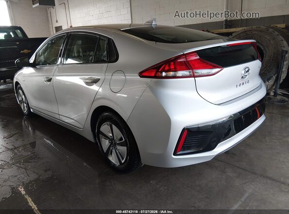 KMHC65LC0JU075205 2018 HYUNDAI IONIQ HYBRID Silver Задня ліва чверть