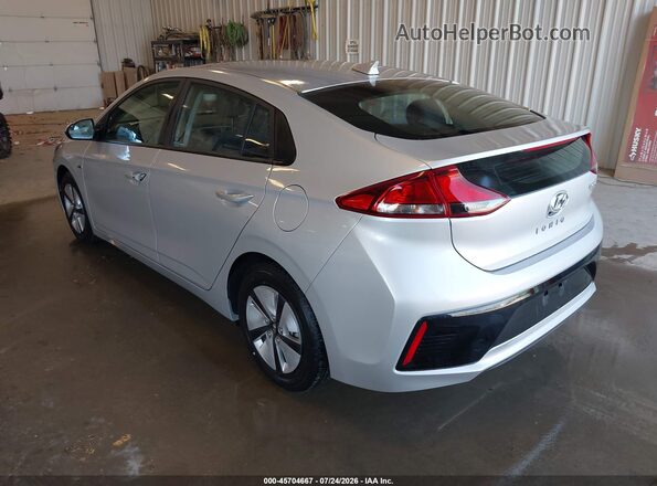 KMHC65LC0JU075527 2018 HYUNDAI IONIQ HYBRID Серебряный Задняя левая четверть
