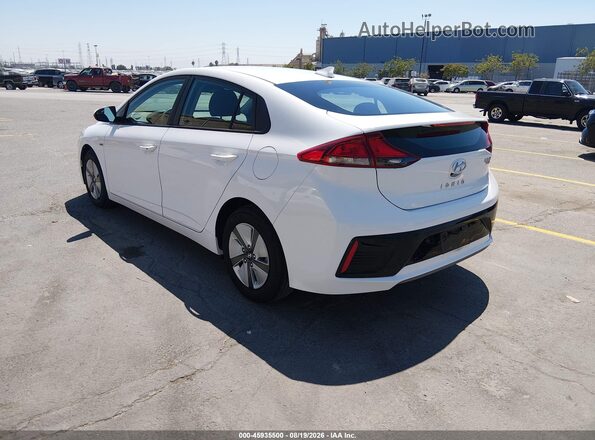 KMHC65LC0KU107510 2019 HYUNDAI IONIQ HYBRID White Trasero izquierdo