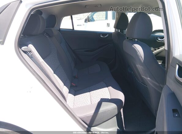 KMHC65LC0KU107510 2019 HYUNDAI IONIQ HYBRID White Vista de la etiqueta del VIN